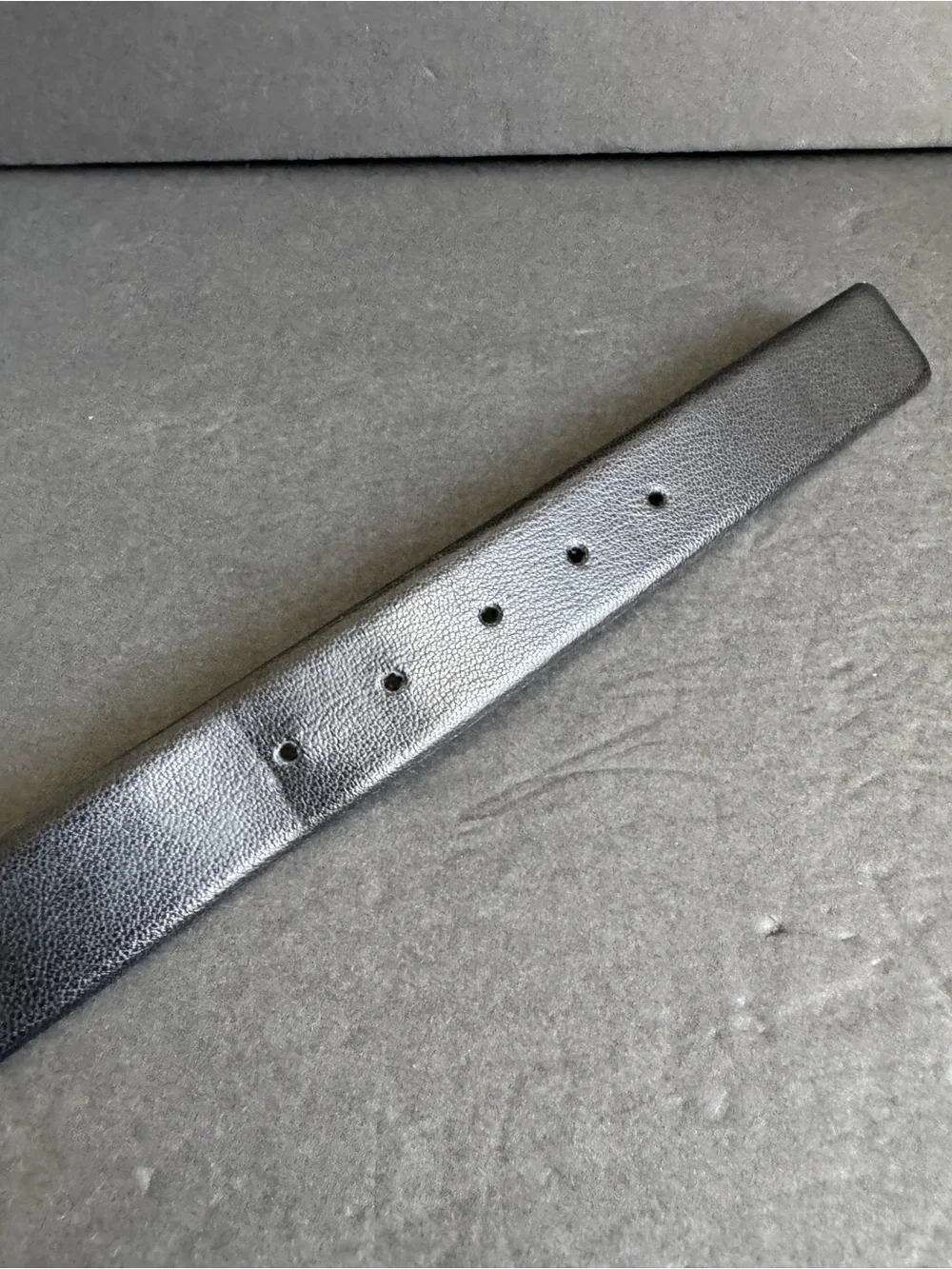 Hugo Boss Black Leather Belt‎ Handmade Unisex Mens 38